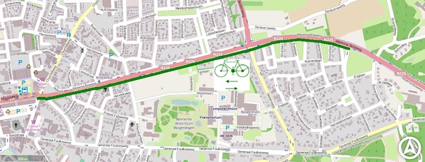 Creating more space for cycling in Wageningen