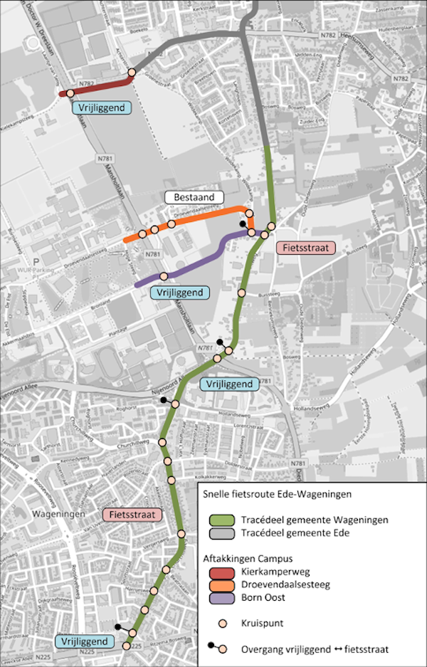 The Cycling Highway between Ede-Wageningen