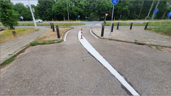 A safer way to cyclingroute 80